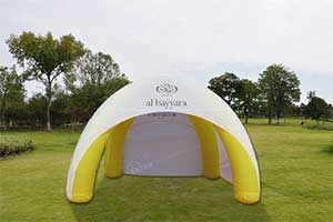 inflatable car show tent