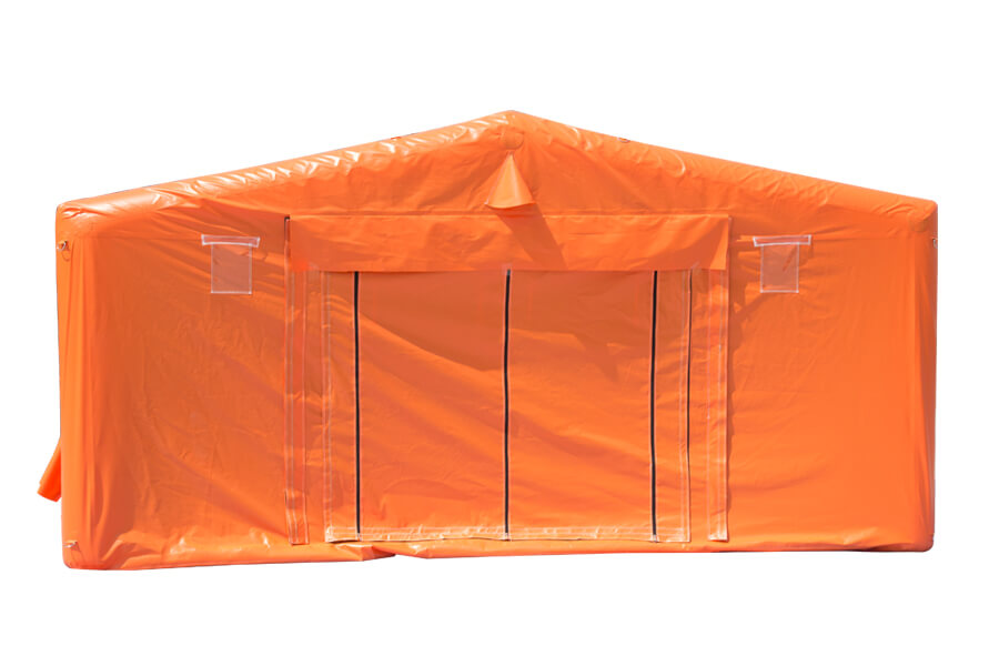 Inflatable Orange Medical Tent