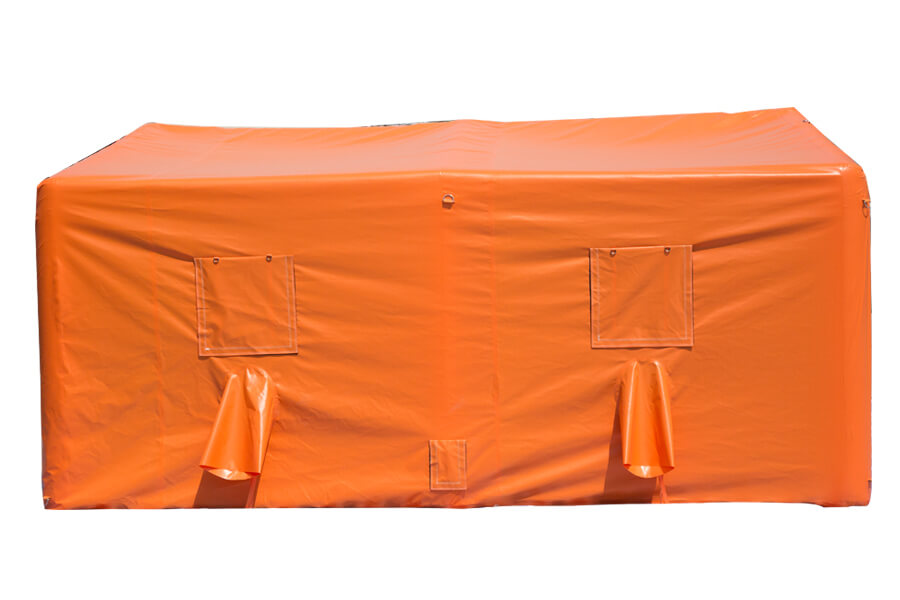 Inflatable Orange Medical Tent