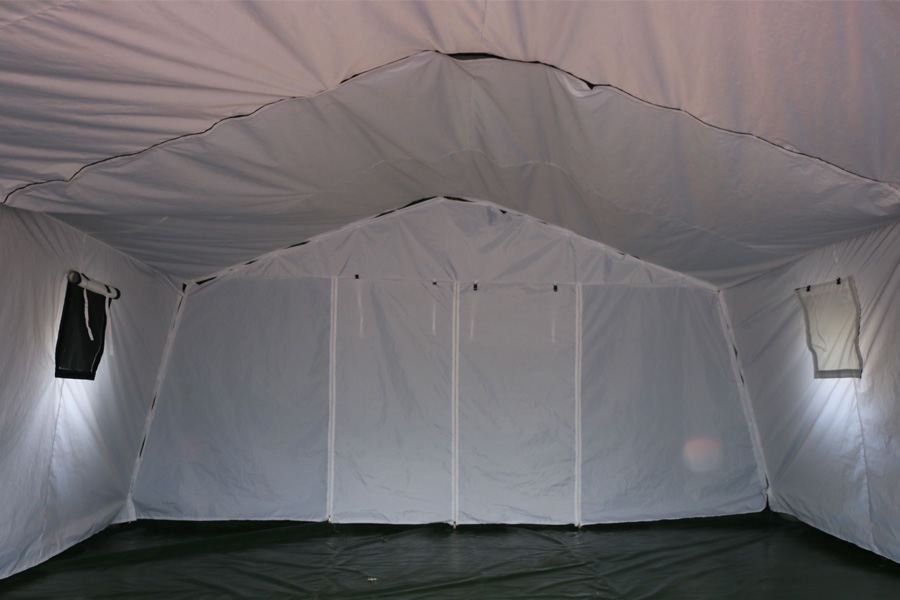 Custom White Inflatable Military Tent