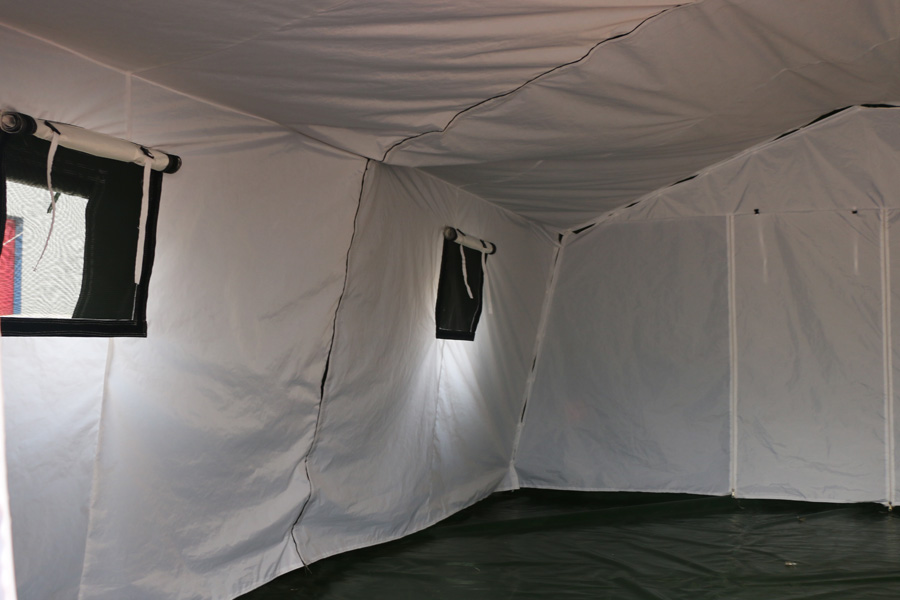 Custom White Inflatable Military Tent