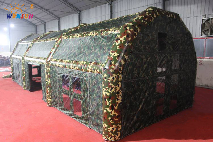 Outdoor Camouflage Inflatable Tent