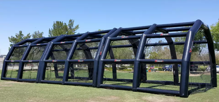 Inflatable Baseball Batting Cage Pitch