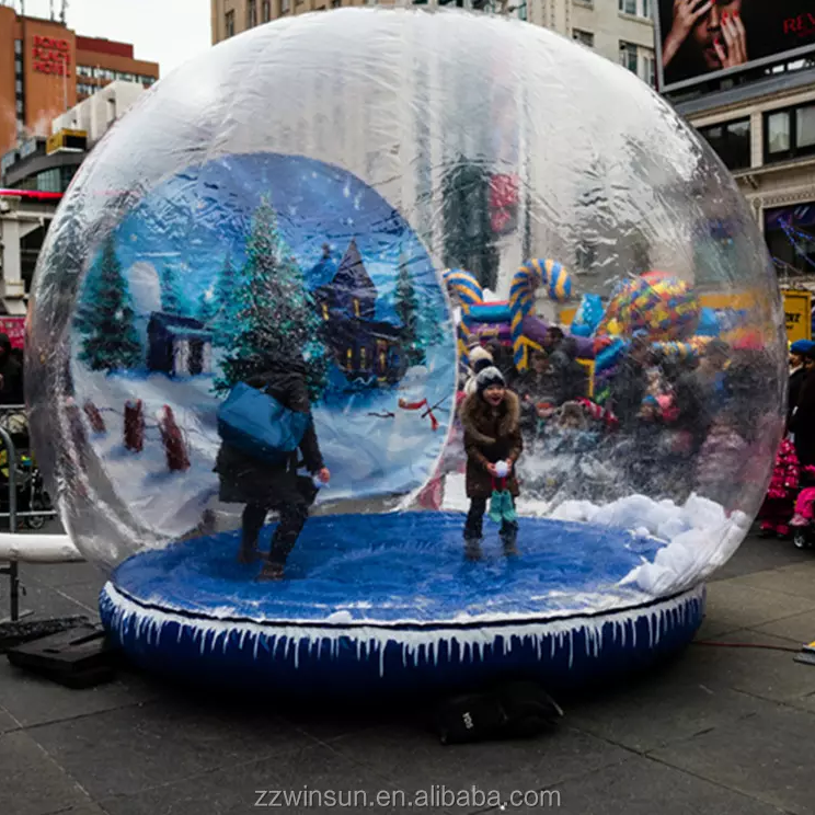 Inflatable Snow Globe Dome Tent