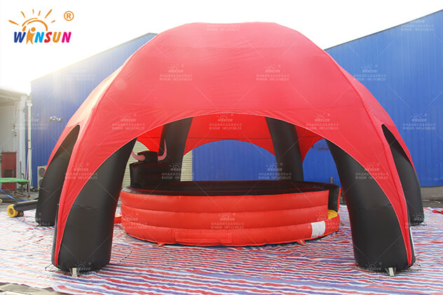 Inflatable Spider Dome Cover With Six Legs