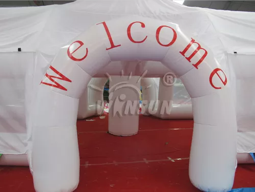 Outdoor Party Inflatable Structures Exhibition Tent